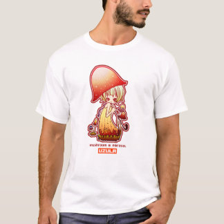 T-shirt Champignon et parasol