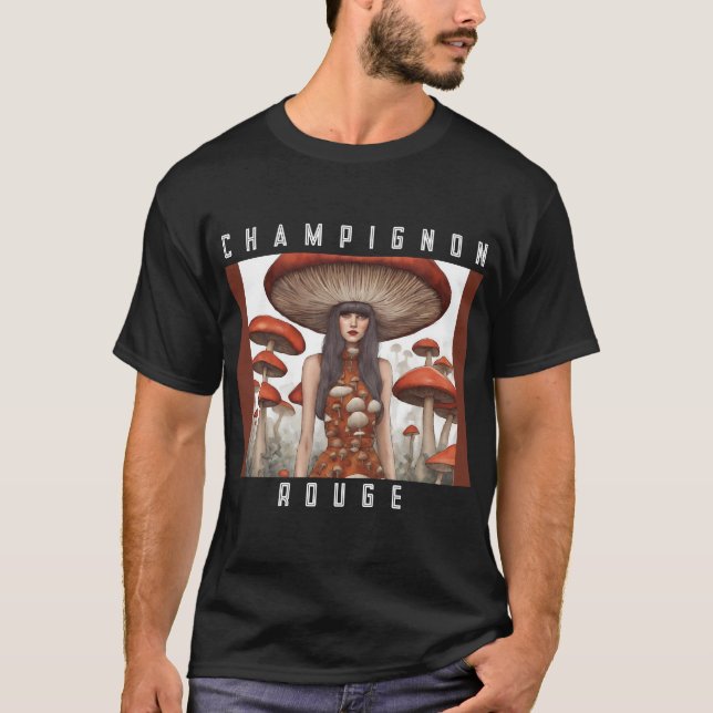 T-shirt Champignon Rouge (Devant)
