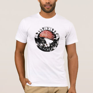 T-shirt champignon rouge, muscaria d'amanite, agaric de