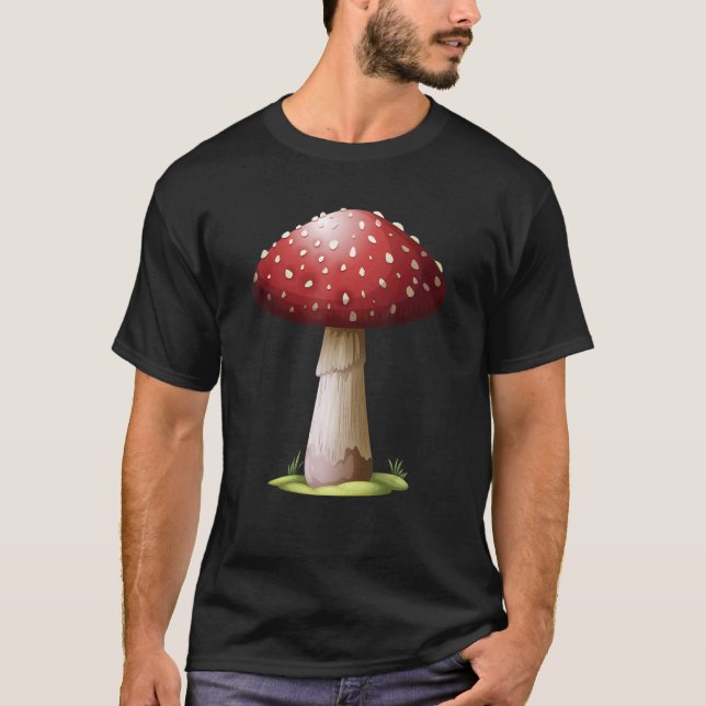 T-shirt Champignons amusants Recherche Mycologie Champigno (Devant)