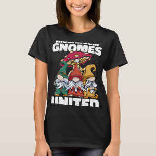 T-shirt Champignons du Hunter Unifié En Plein Feu Mushroom