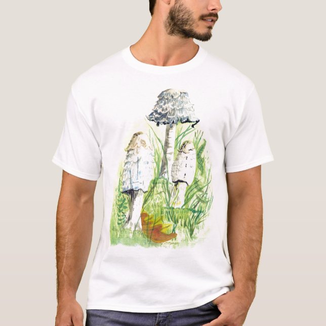 T-shirt Champignons en nature (Devant)