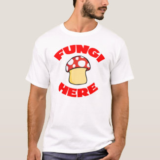 T-shirt Champignons ici