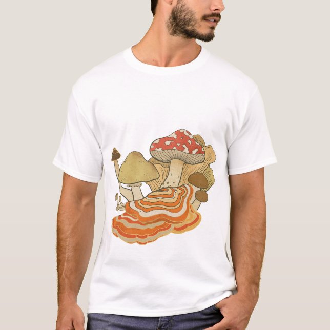 T-shirt Champignons magiques (Devant)