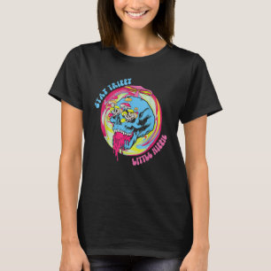 T-shirt Champignons Magiques Psilocybe Tie Dye Restez Trip