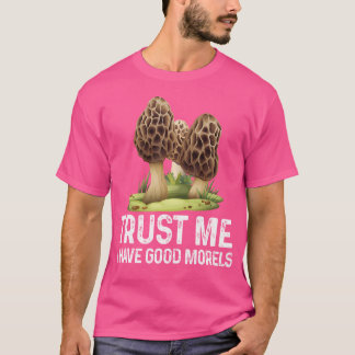T-shirt Champignons moraux Teinny Drôle de recherche de mo