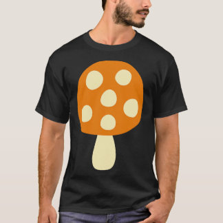T-shirt Champignons Motif mignon Mycologie esthétique Fu