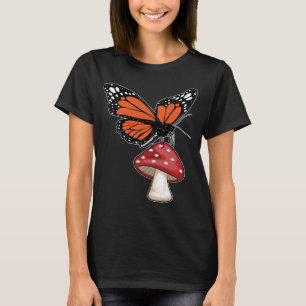 T-shirt Champignons papillons