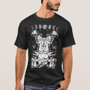 T-shirt Champignons Phases esthétiques de la grenouille m