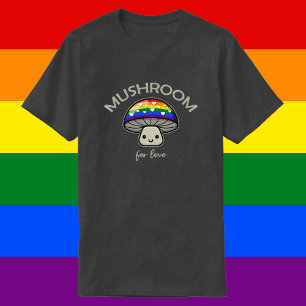 T-shirt Champignons Pour L'Amour - Champignons Punny LGBTQ