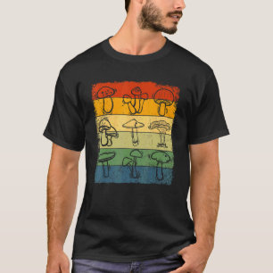 T-shirt Champignons vintages Recherche de champignons Parf