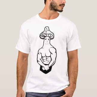 T-shirt Champignons Wojak sent mème