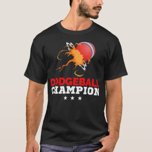T-shirt champion de dodgeball