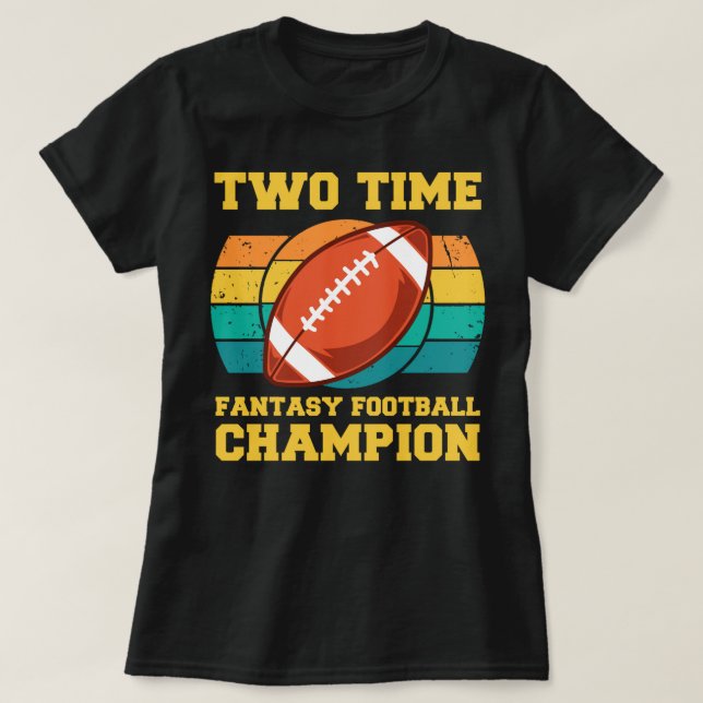 T-shirt Champion de football de deux Imaginaires (Design devant)