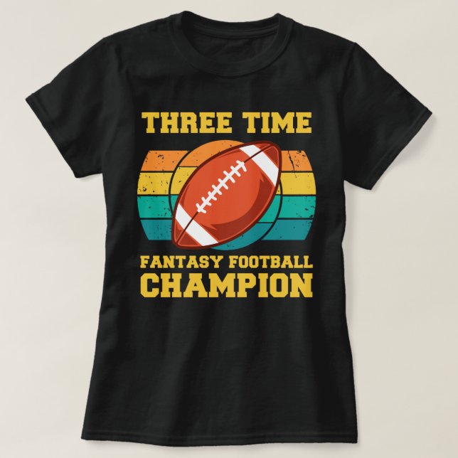 T-shirt Champion de football des trois Imaginaires (Design devant)