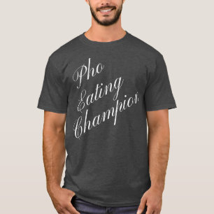 T-shirt Champion de la mangeoire Contes de nourriture comp