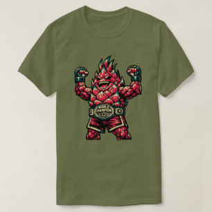 T-shirt Champion de MMA au fruit du dragon — Combattant Ré
