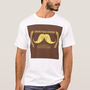 T-shirt Champion de moustache