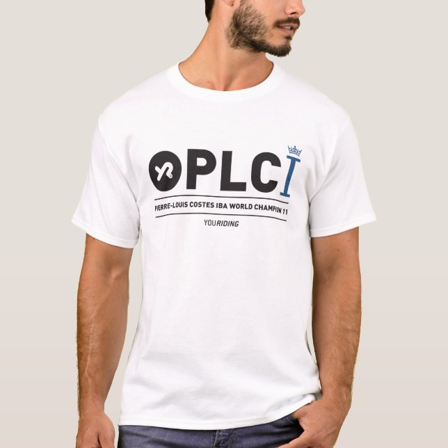 T-SHIRT CHAMPION DE PLC (Devant)