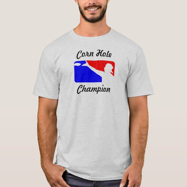 T-shirt Champion de trou de maïs (Devant)