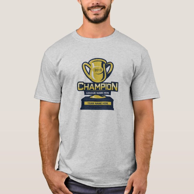T-shirt Champion d'imaginaire (Devant)