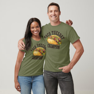 T-shirt Champion du mardi de Taco