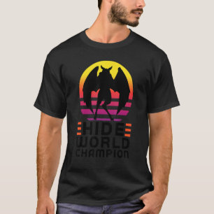 T-shirt champion du monde de cryptozoologie Mothman caché