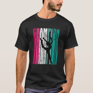T-shirt Champion Rétro De Thé De Gymnastique Rhythmique Ar
