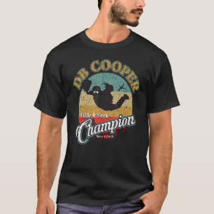T-shirt Champion Vintage Db Cooper Cache-Cache