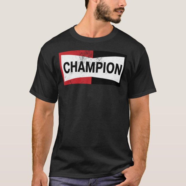 T-shirt Champion Vintage Logo Classic (Devant)