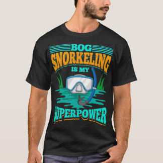 T-shirt Championnat de plongée avec plongée avec bouteille