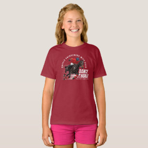 T-shirt Championnat de Polo Cavalier de Danse avec Cheval