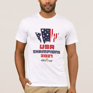 T-shirt Championnat des États-Unis de football 2021 d'or
