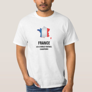 T-shirt Championnat du monde de football de France de T-sh