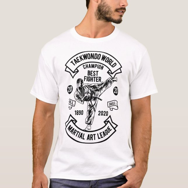 T-shirt Championnat du monde de taekwondo (Devant)