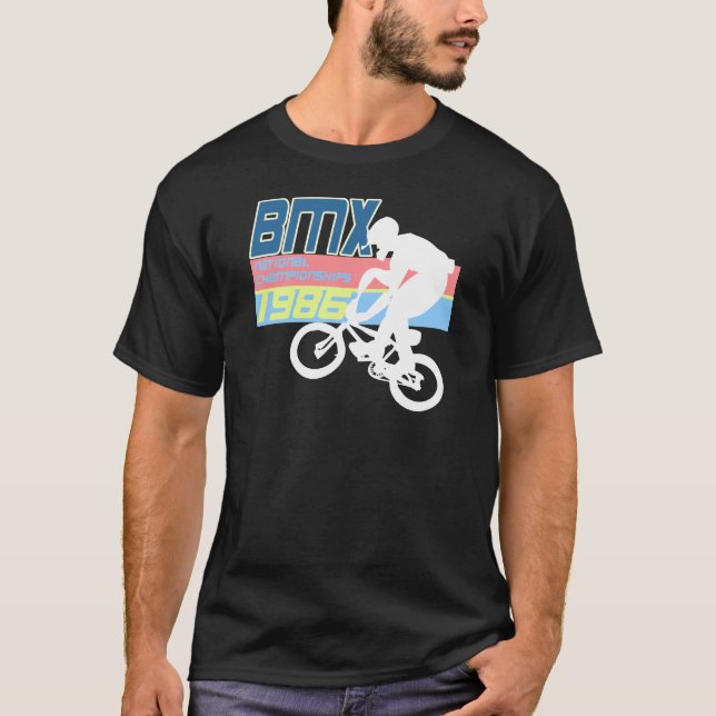T-shirt Championnats BMX 1986 (Devant)