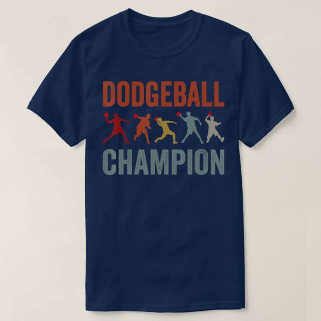 T-shirt Championne de Dodgeball de Gaga Ball Dodgeball Jou (Design devant)