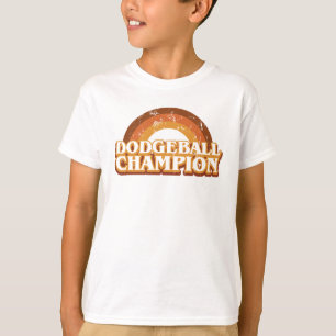 T-shirt championne de Dodgeball Retro Kids Ringer