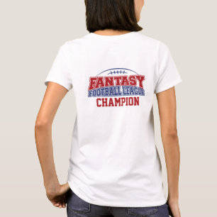 T-shirt Championne d'Imaginaire de football