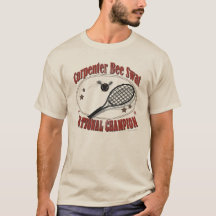 T-shirt championne nationale de charpentier Bee Sw