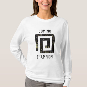 T-shirt championne Spiral Domino Long Manche