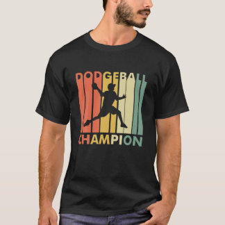 T-shirt Championne vintage de Dodgeball Dodging Ball Dodge