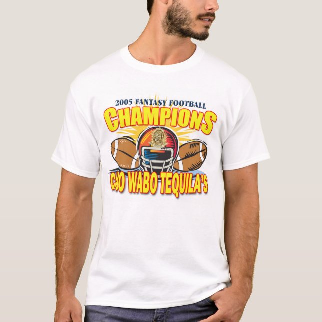 T-shirt Champions 2005 du football d'imaginaire (Devant)