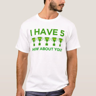T-shirt Champions de football du Brésil