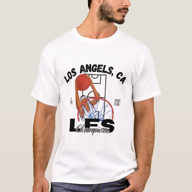 T-shirt Champions de Los Angeles (Devant)