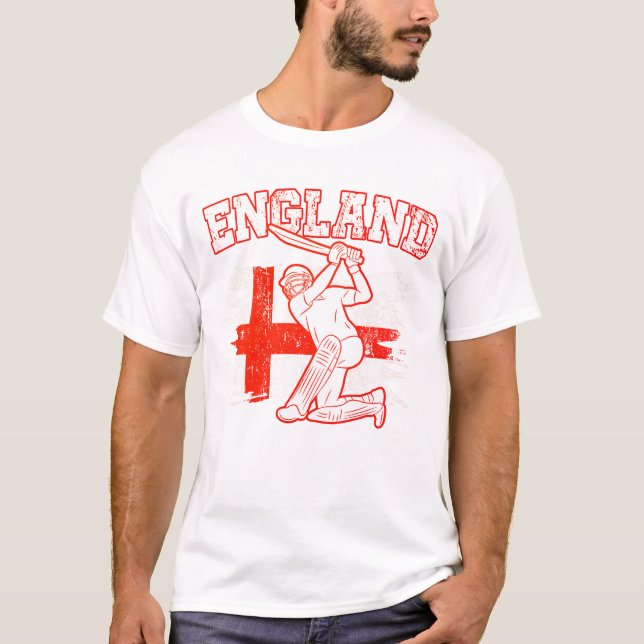T-shirt Champions du cricket d'Angleterre (Devant)