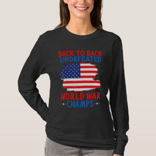 T-shirt Champions du Monde de Guerre Deux Fois Indefait 4