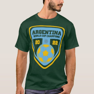T-shirt Champions du monde de la Coupe d'Argentine 2022