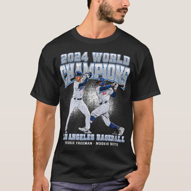 T-shirt Champions du Monde de Los Angeles 2024 Betts Freem (Devant)