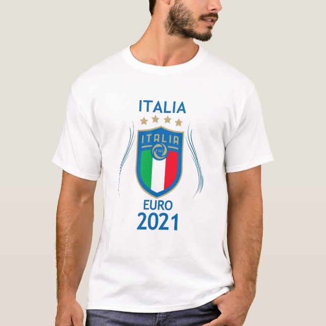 T-shirt Champions européens d'Italie (Devant)